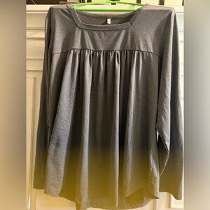 Gray Women's Pajama Top and bottoms